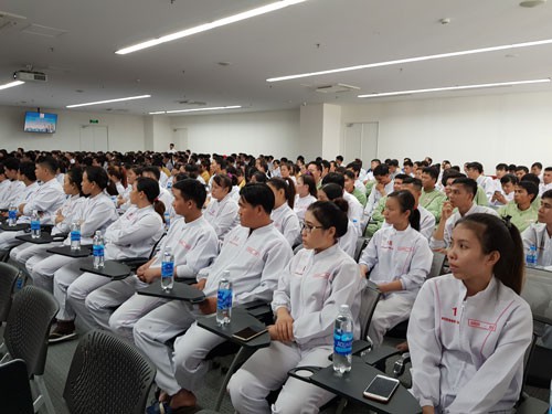 Phát động Tháng An toàn - Vệ sinh lao động - Ảnh 1.