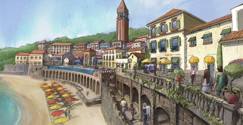 Theming giả cổ: nghệ thuật kiến tạo “thị trấn Amalfi” trên đảo Ngọc - Ảnh 4.