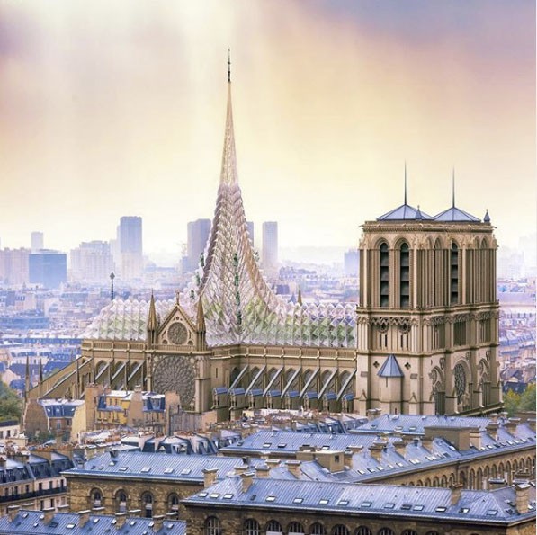Cho&aacute;ng với những mẫu thiết kế Nh&agrave; thờ Đức B&agrave; Paris - Ảnh 1.
