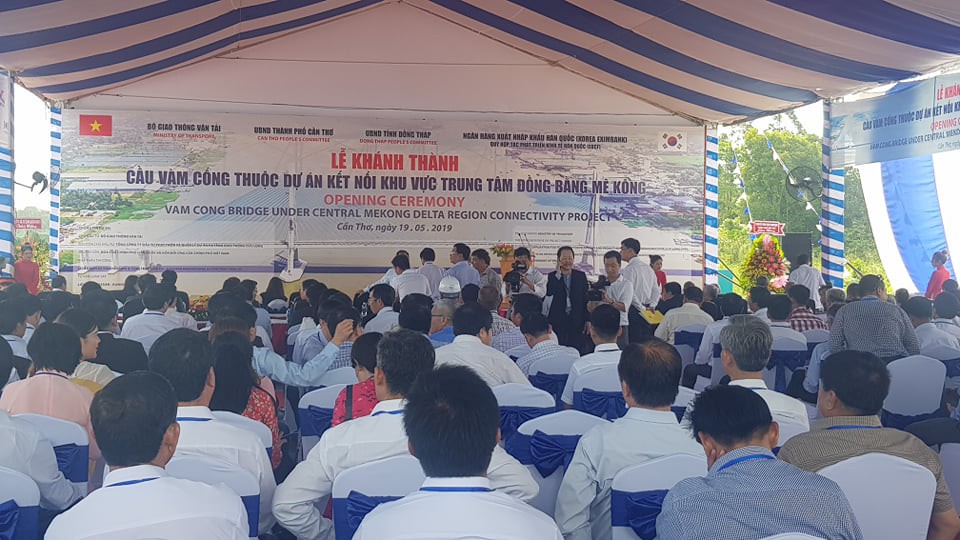 Cầu V&agrave;m Cống bắc qua s&ocirc;ng Hậu ch&iacute;nh thức được kh&aacute;nh th&agrave;nh - Ảnh 20.