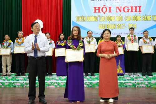 THỪA THIÊN - HUẾ: Tôn vinh lao động giỏi, lao động sáng tạo