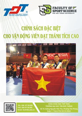 ĐH Tôn Đức Thắng "săn" ứng viên cử nhân, thạc sĩ thể thao