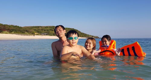 "Qua Hòn Chùa ăn mực nang"