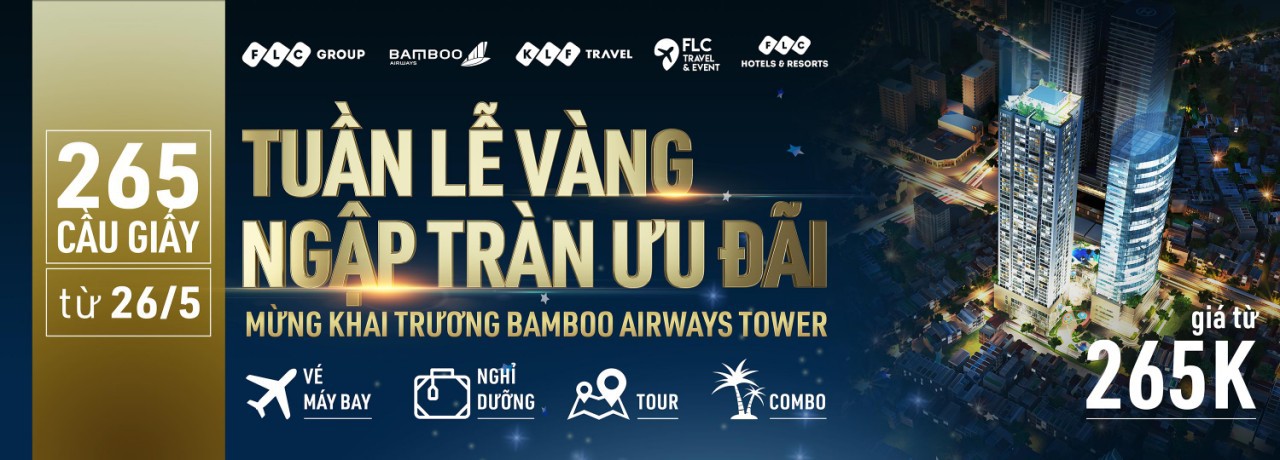 Khai trương Bamboo Airways Tower, FLC Hotels & Resorts tung mưa voucher - Ảnh 1.
