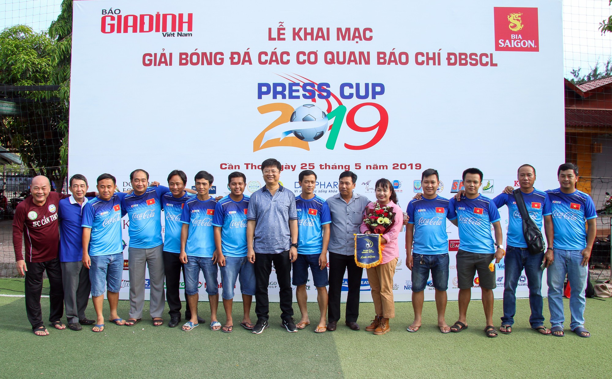 10 đội báo chí tham dự Giải Press Cup ĐBSCL 2019 - Ảnh 6.