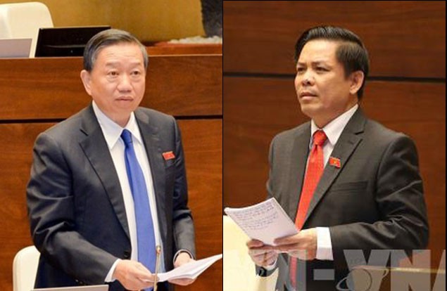 Bộ trưởng Tô Lâm, Bộ trưởng Nguyễn Văn Thể dự kiến ngồi "ghế nóng" trả lời chất vấn
