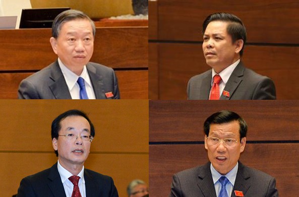 "Chốt" 4 Bộ trưởng "đăng đàn" trả lời chất vấn Quốc hội