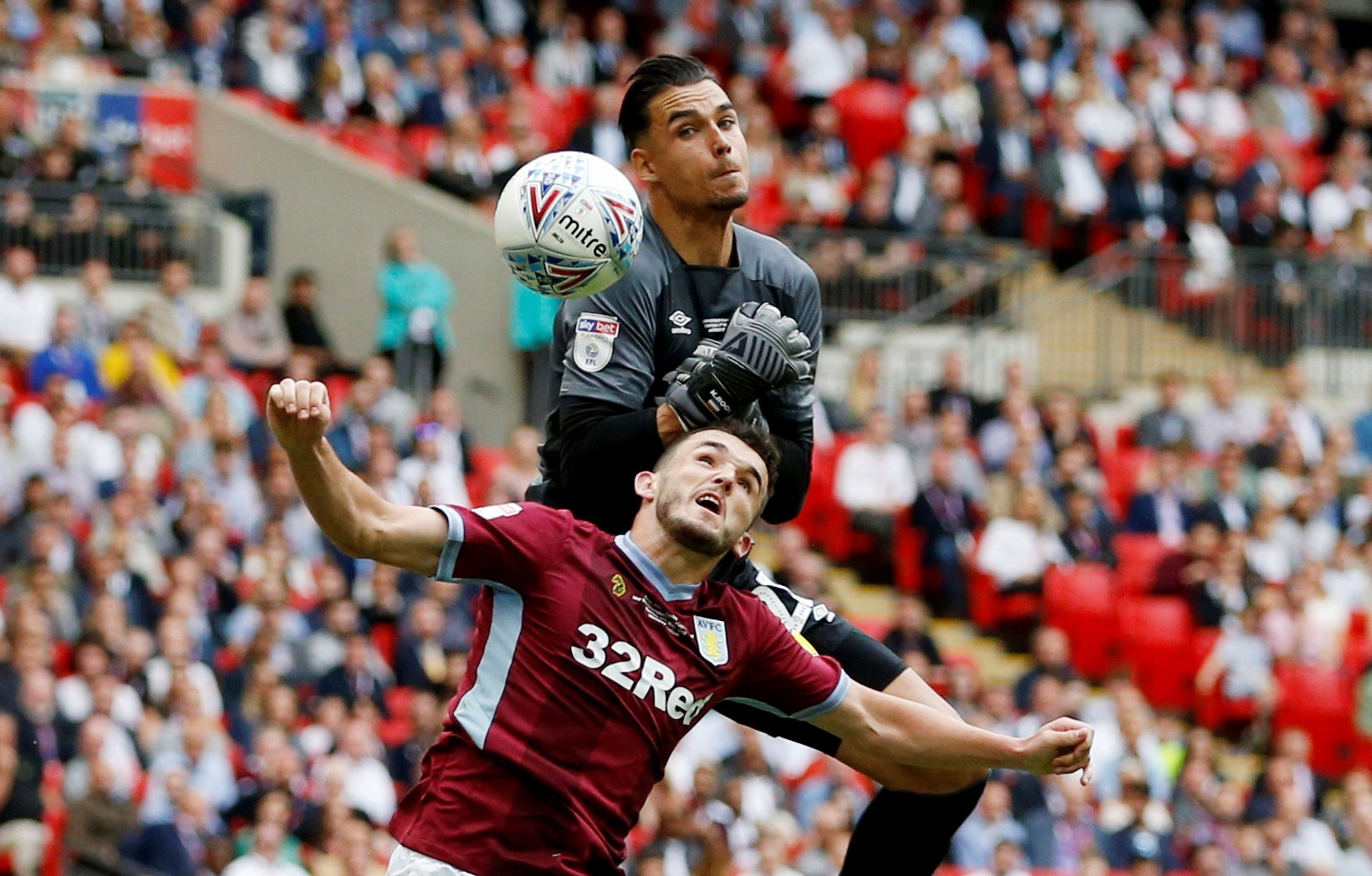 Hạ Derby County sau 97 ph&uacute;t, Aston Villa trở lại giải Ngoại hạng - Ảnh 5.