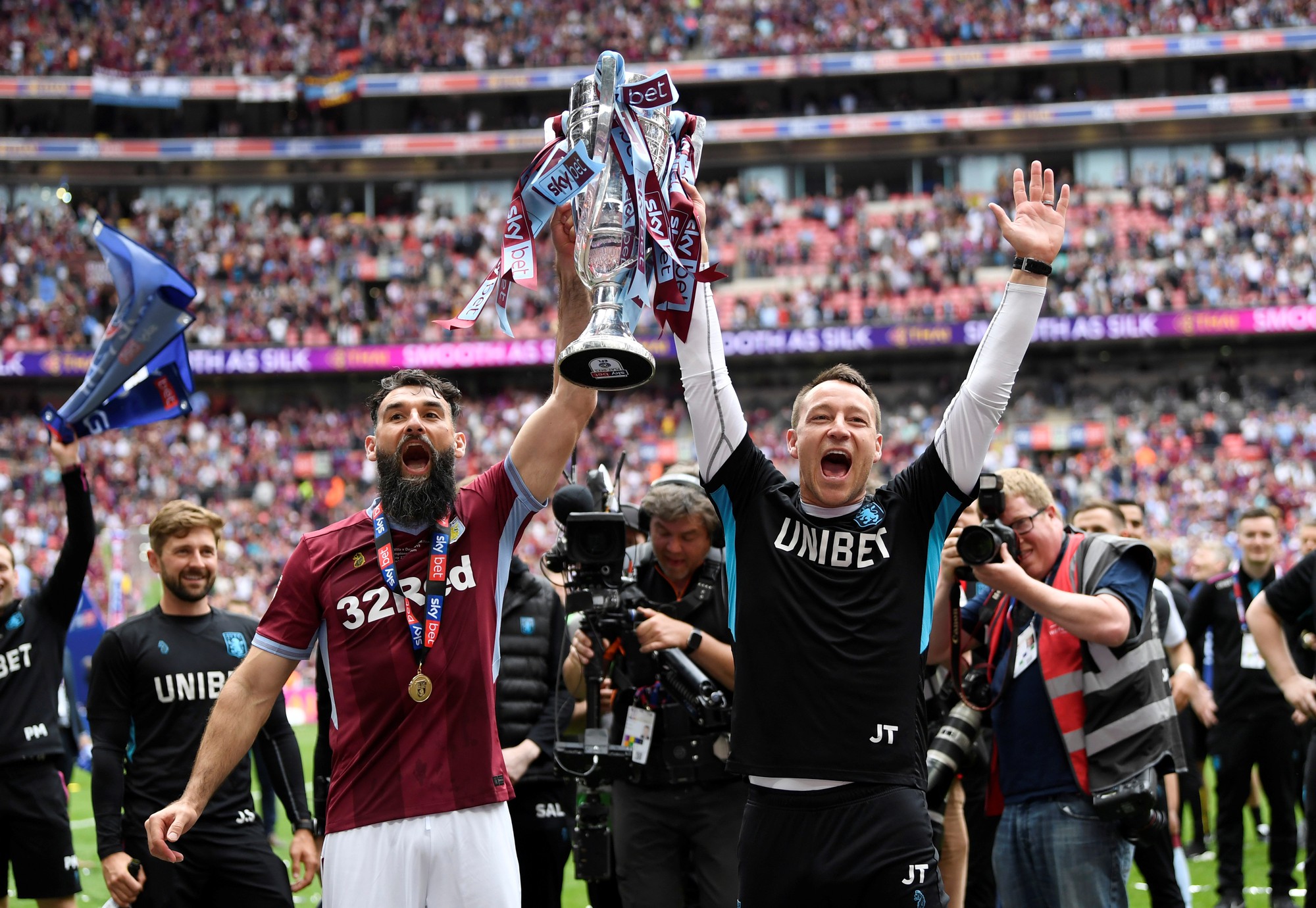 Hạ Derby County sau 97 ph&uacute;t, Aston Villa trở lại giải Ngoại hạng - Ảnh 9.