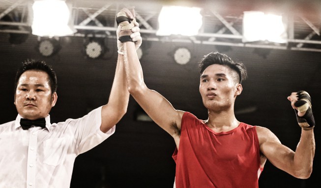 Nguyễn Văn Hải tranh đai vô địch IBO với võ sĩ Trung Quốc