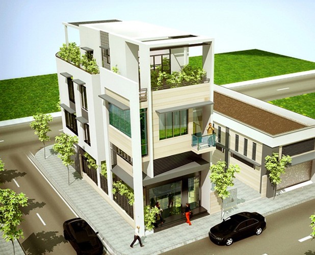 10 mẫu nhà phố 6x10m đẹp xiêu lòng - Ảnh 1.