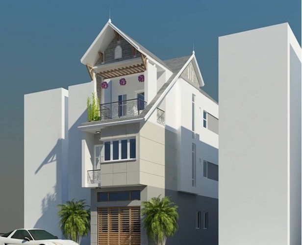 10 mẫu nhà phố 6x10m đẹp xiêu lòng - Ảnh 4.