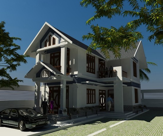 10 mẫu nhà phố 6x10m đẹp xiêu lòng - Ảnh 7.