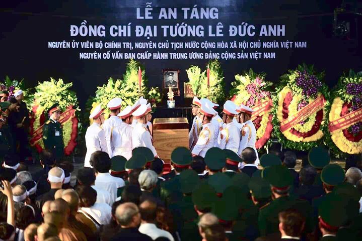 Nguyên Chủ tịch nước Lê Đức Anh đã về nơi an nghỉ