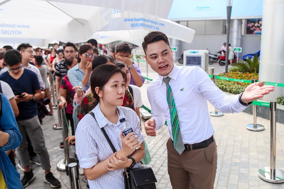 Sức h&uacute;t của v&eacute; hạng thương gia tại Bamboo Airways Tower 265 Cầu Giấy - Ảnh 1.