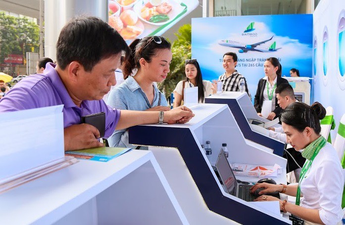 Sức h&uacute;t của v&eacute; hạng thương gia tại Bamboo Airways Tower 265 Cầu Giấy - Ảnh 2.