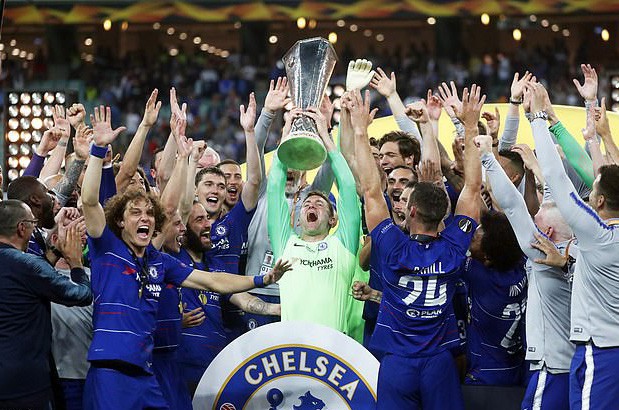 Cầu thủ Chelsea không thi đấu phút nào vẫn vô địch Europa League