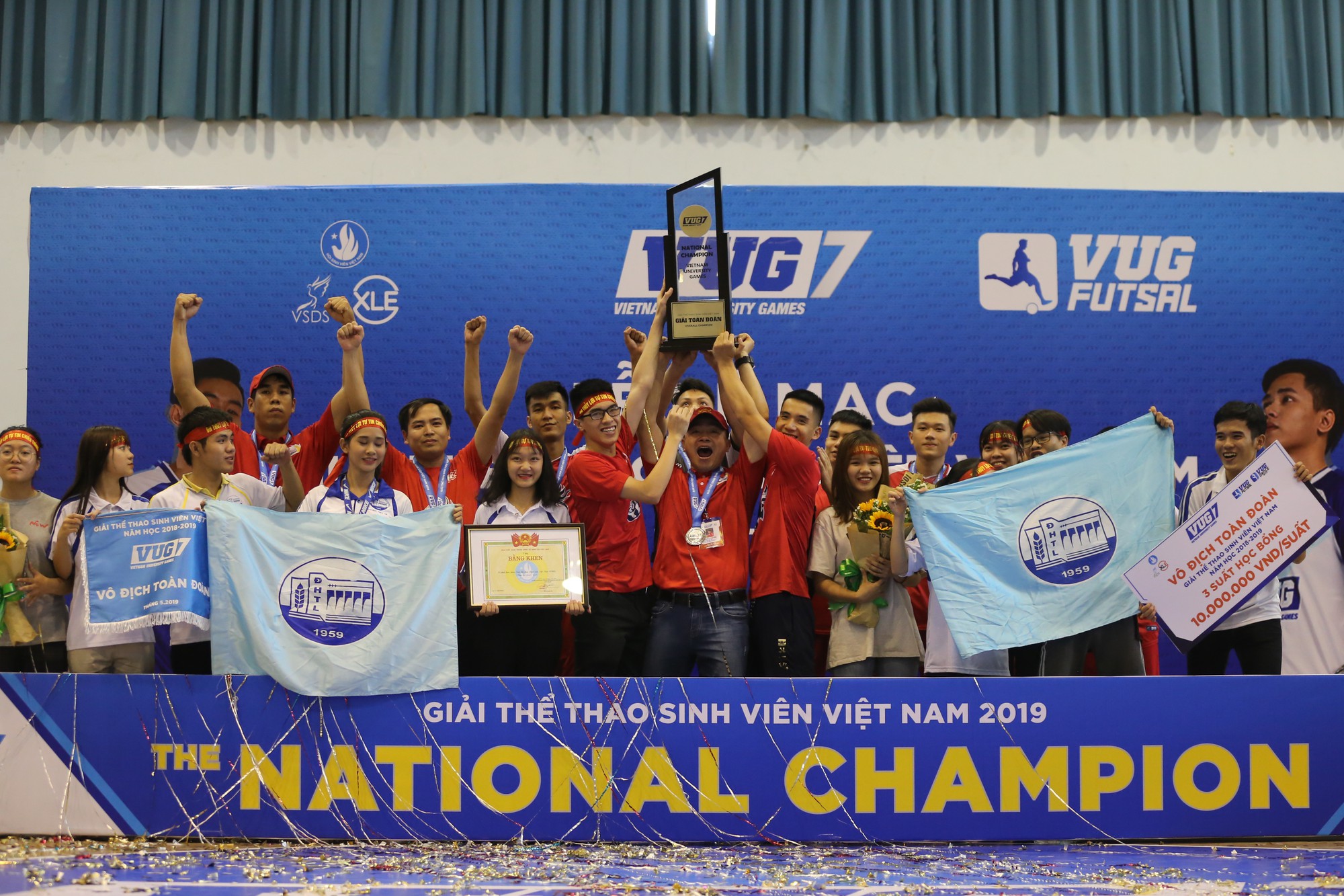 Đại học Tôn Đức Thắng vô địch VUG futsal