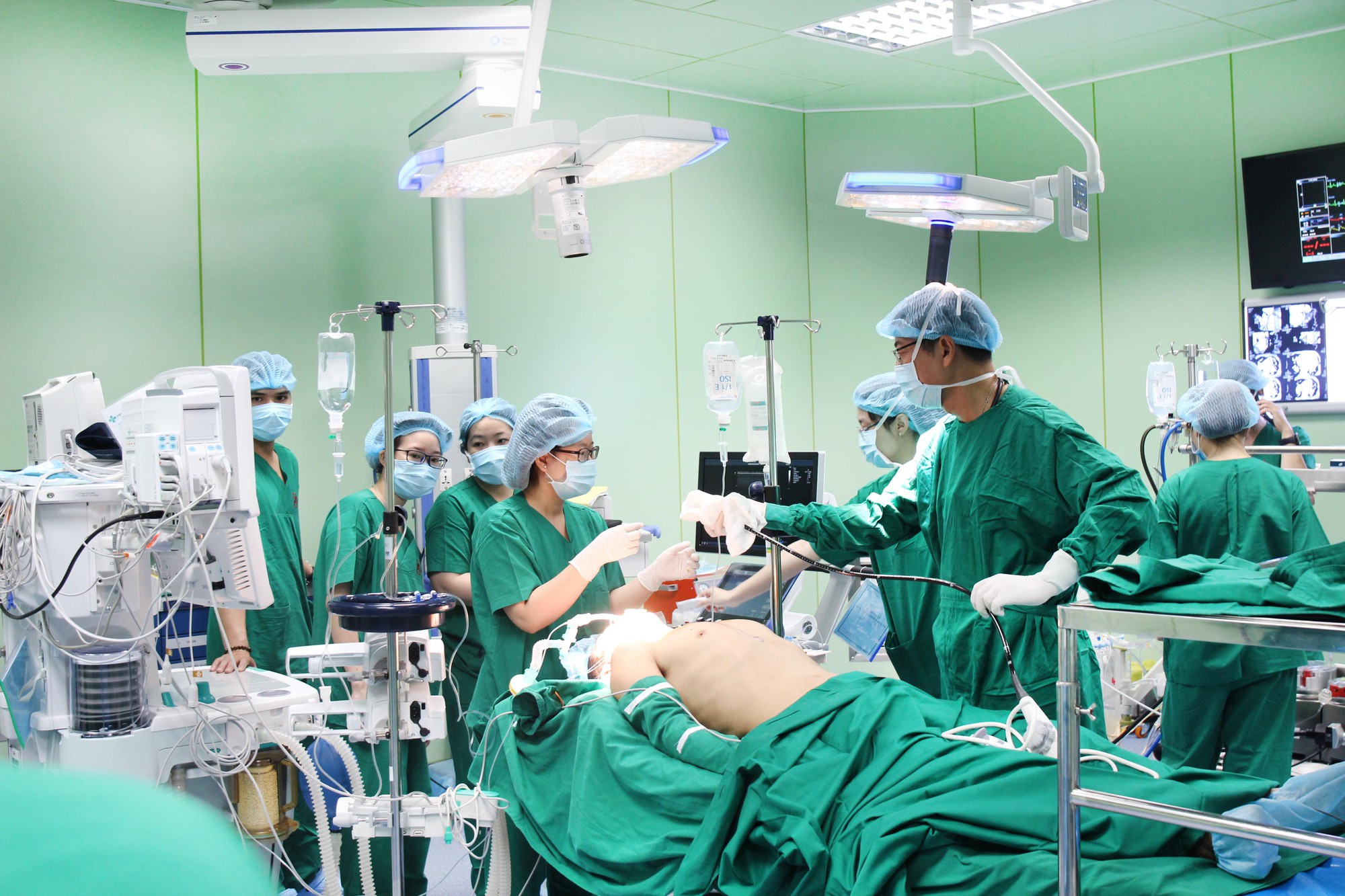 Bệnh viện Gia An 115 phẫu thuật thành công ca bệnh tim thông liên nhĩ đầu tiên