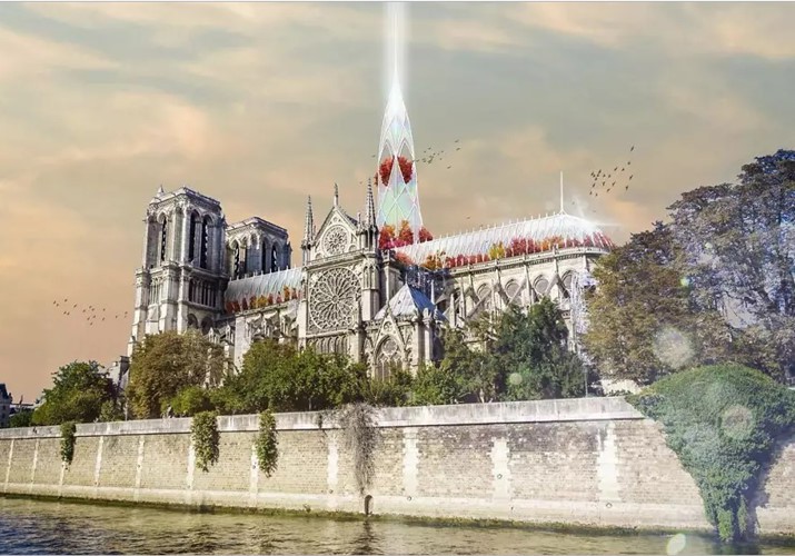 10 &yacute; tưởng t&aacute;i thiết kế Nh&agrave; thờ Đức B&agrave; Paris - Ảnh 2.