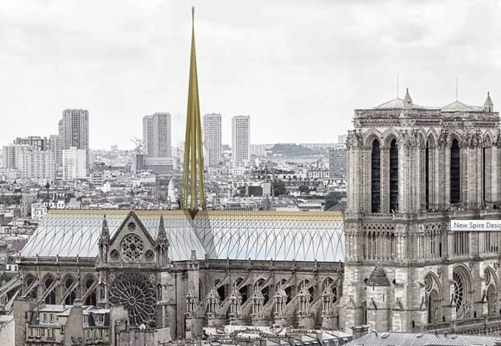10 &yacute; tưởng t&aacute;i thiết kế Nh&agrave; thờ Đức B&agrave; Paris - Ảnh 4.