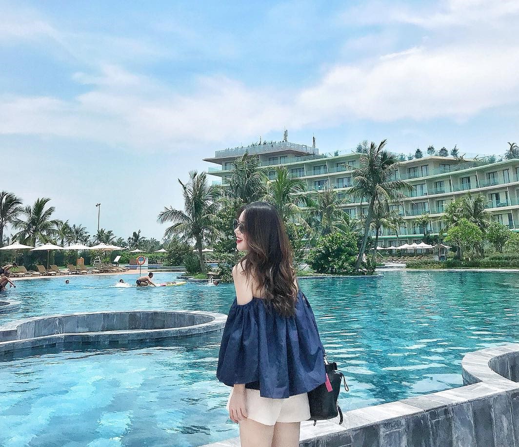 Những góc ảnh đẹp tựa trời Tây tại FLC Sầm Sơn - Ảnh 2.