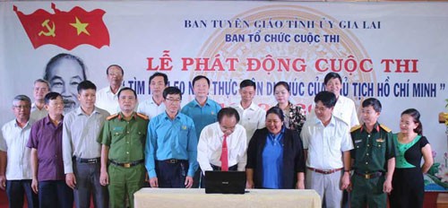 Gia Lai: Phát động cuộc thi tìm hiểu Di chúc của Bác