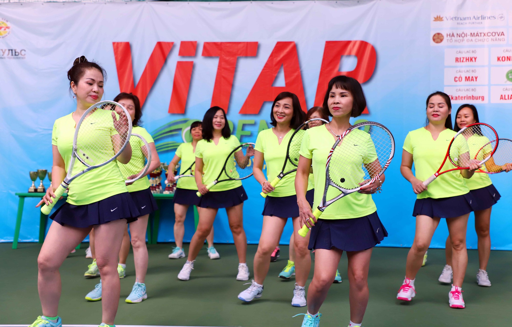 Tưng bừng Giải Quần vợt ViTAR Open 2019