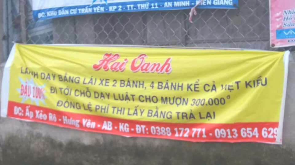 Nở rộ đào tạo lái xe chui