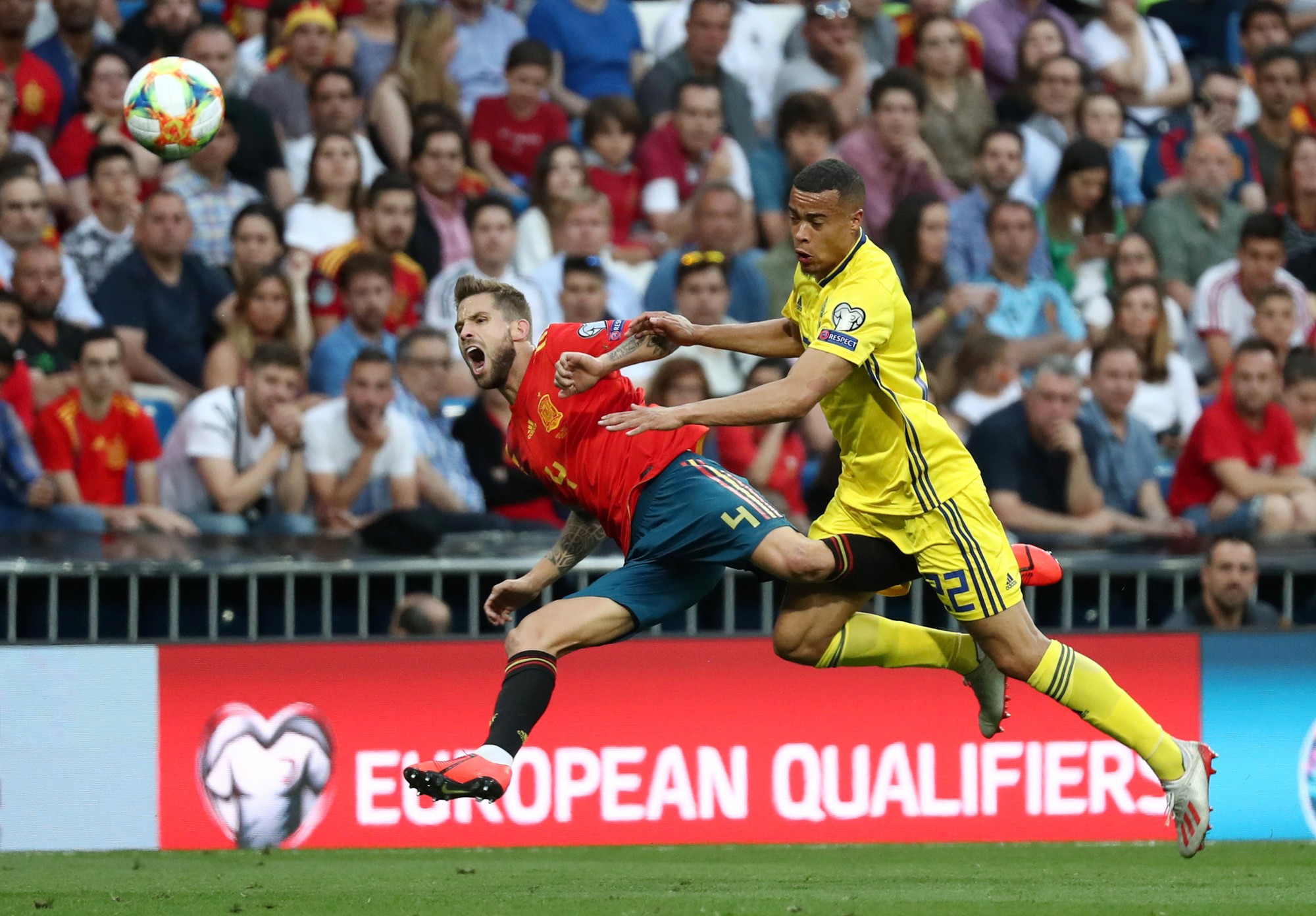 Vòng loại Euro 2020: Chân gỗ Morata lập công, Tây Ban Nha hạ đẹp Thụy Điển - Ảnh 4.
