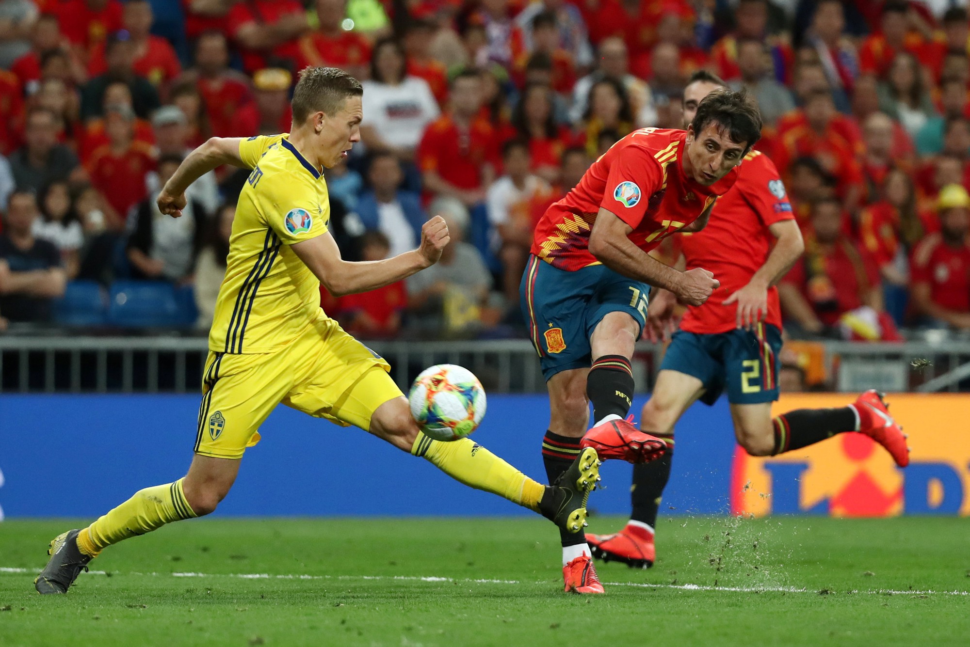 Vòng loại Euro 2020: Chân gỗ Morata lập công, Tây Ban Nha hạ đẹp Thụy Điển - Ảnh 7.
