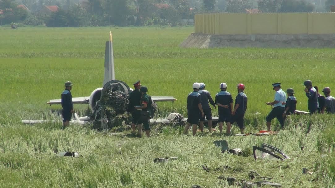 Rơi máy bay ở Khánh Hòa, 2 người thương vong