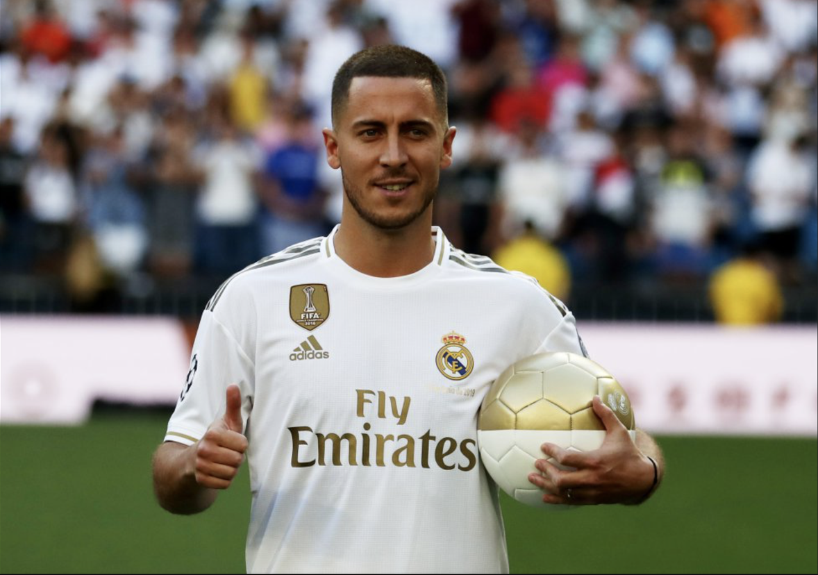 "Bom tấn" Hazard chào sân, 50.000 CĐV Real Madrid lên cơn sốt