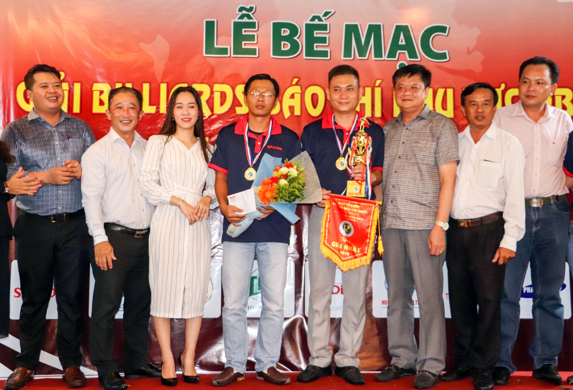 Giải Bida B&aacute;o ch&iacute; ĐBSCL lần thứ 12 do B&aacute;o Người Lao Động tổ chức th&agrave;nh c&ocirc;ng tốt đẹp - Ảnh 1.