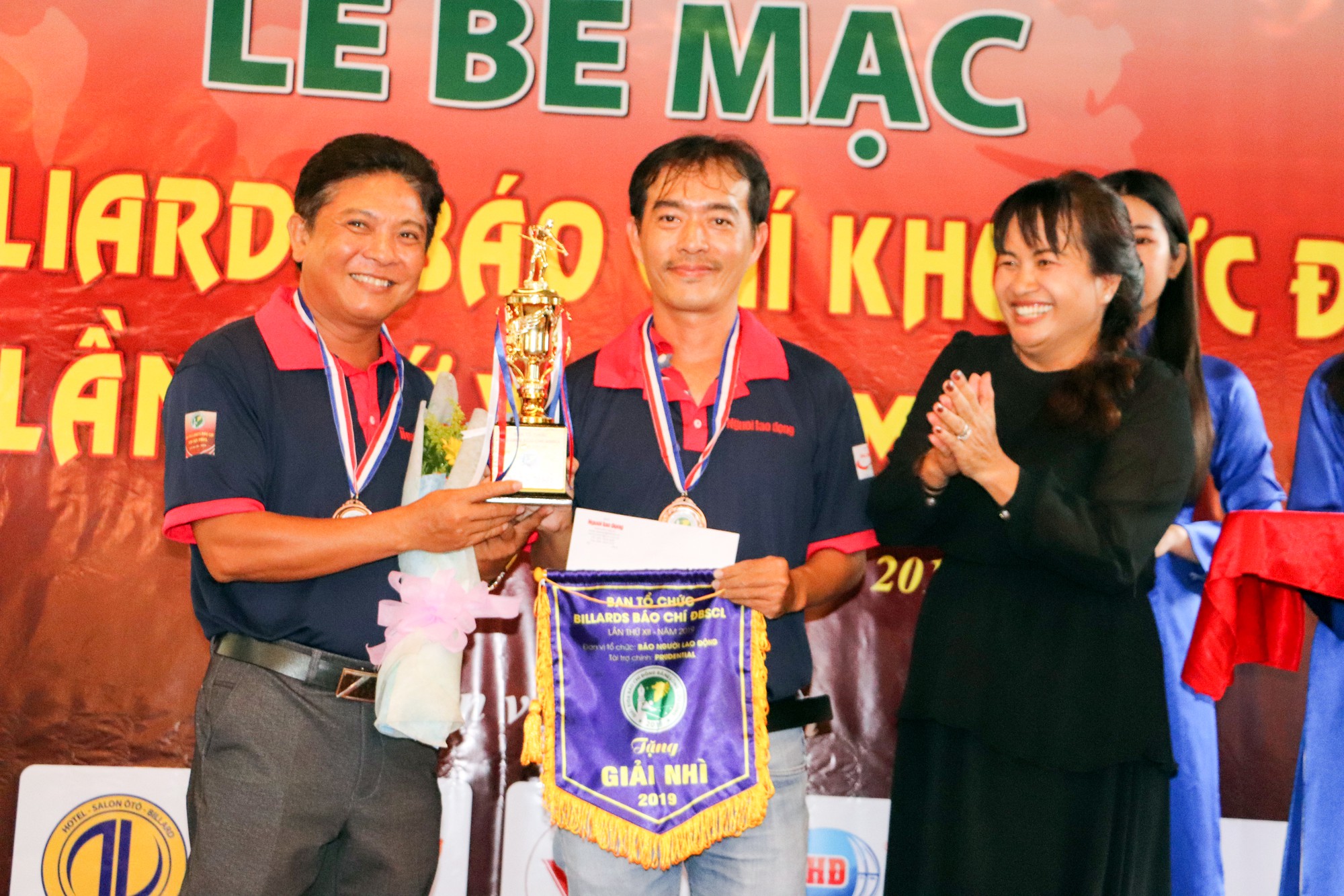 Giải Bida B&aacute;o ch&iacute; ĐBSCL lần thứ 12 do B&aacute;o Người Lao Động tổ chức th&agrave;nh c&ocirc;ng tốt đẹp - Ảnh 4.