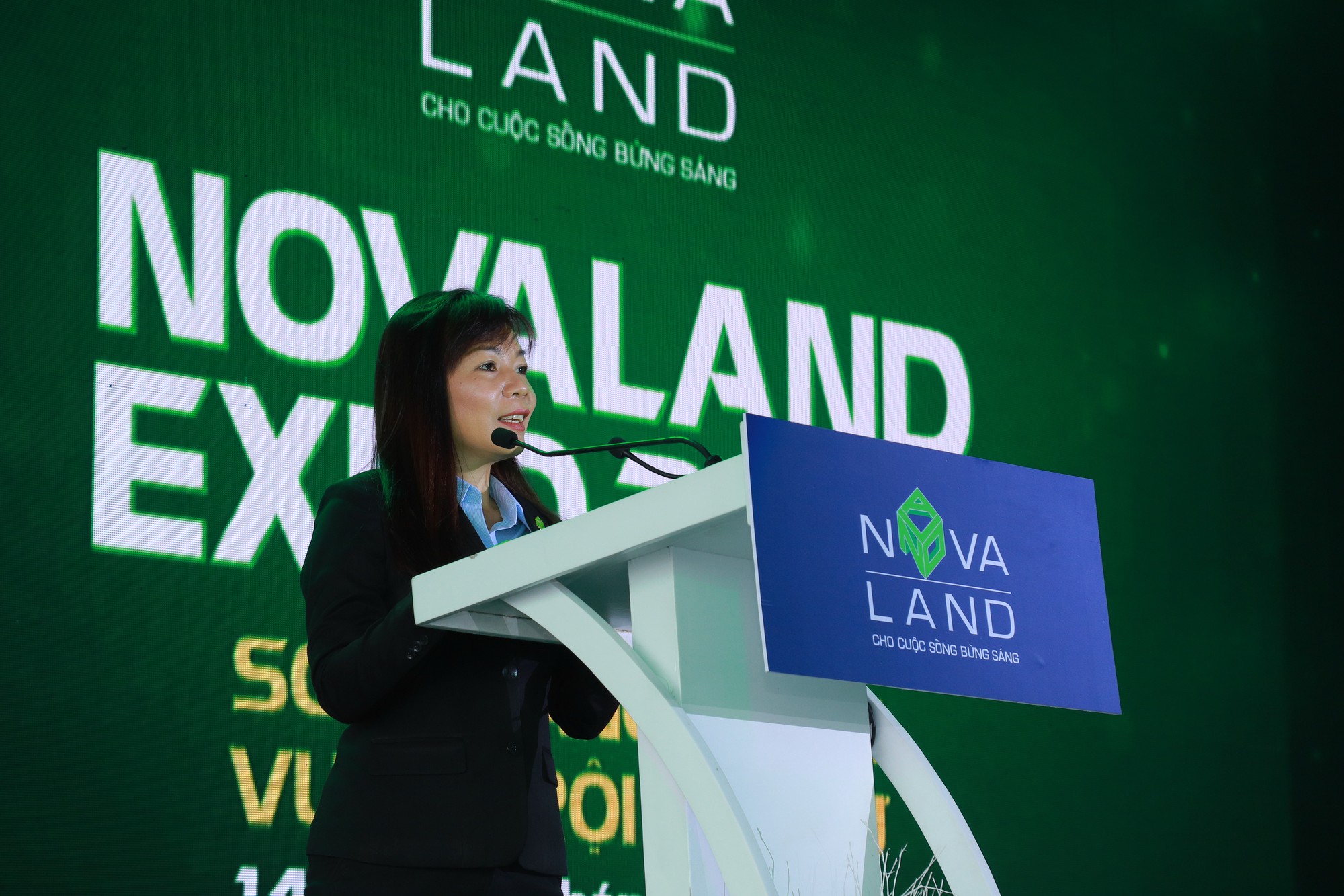 S&ocirc;i động khai mạc triển l&atilde;m bất động sản Novaland Expo 2019 - Ảnh 1.