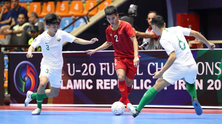 Thua Indonesia ở tứ kết, Việt Nam bị loại khỏi VCK U20 Futsal ch&acirc;u &Aacute; 2019 - Ảnh 4.