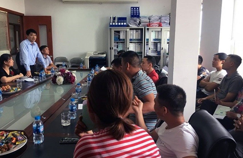 C&Ocirc;NG ĐO&Agrave;N TỔNG C&Ocirc;NG TY H&Agrave;NG HẢI VIỆT NAM: Gặp gỡ lao động bị mất việc - Ảnh 1.