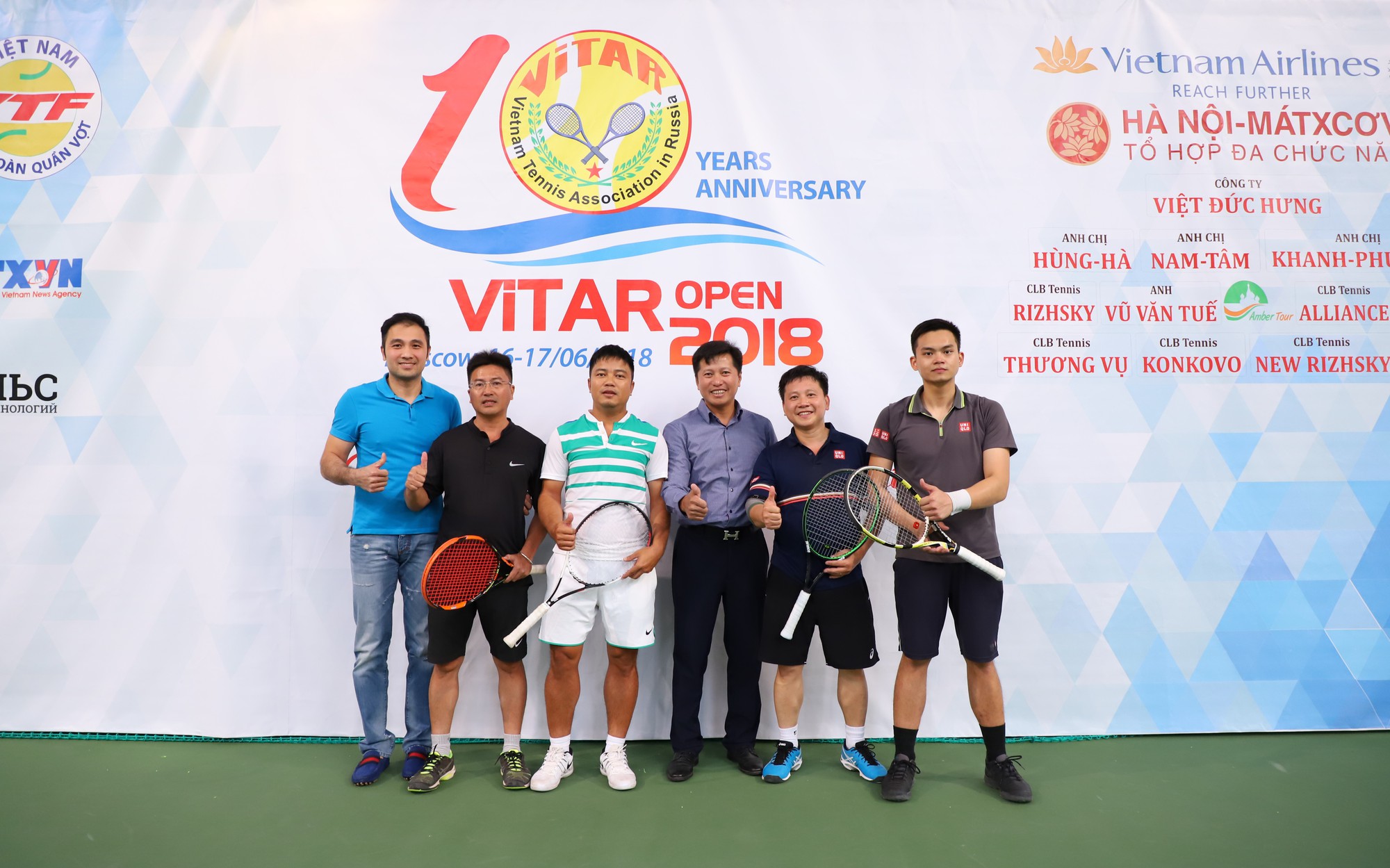 Giải Quần vợt mở rộng “ViTAR HÈ 2019”: Gắn kết người Việt - Ảnh 1.