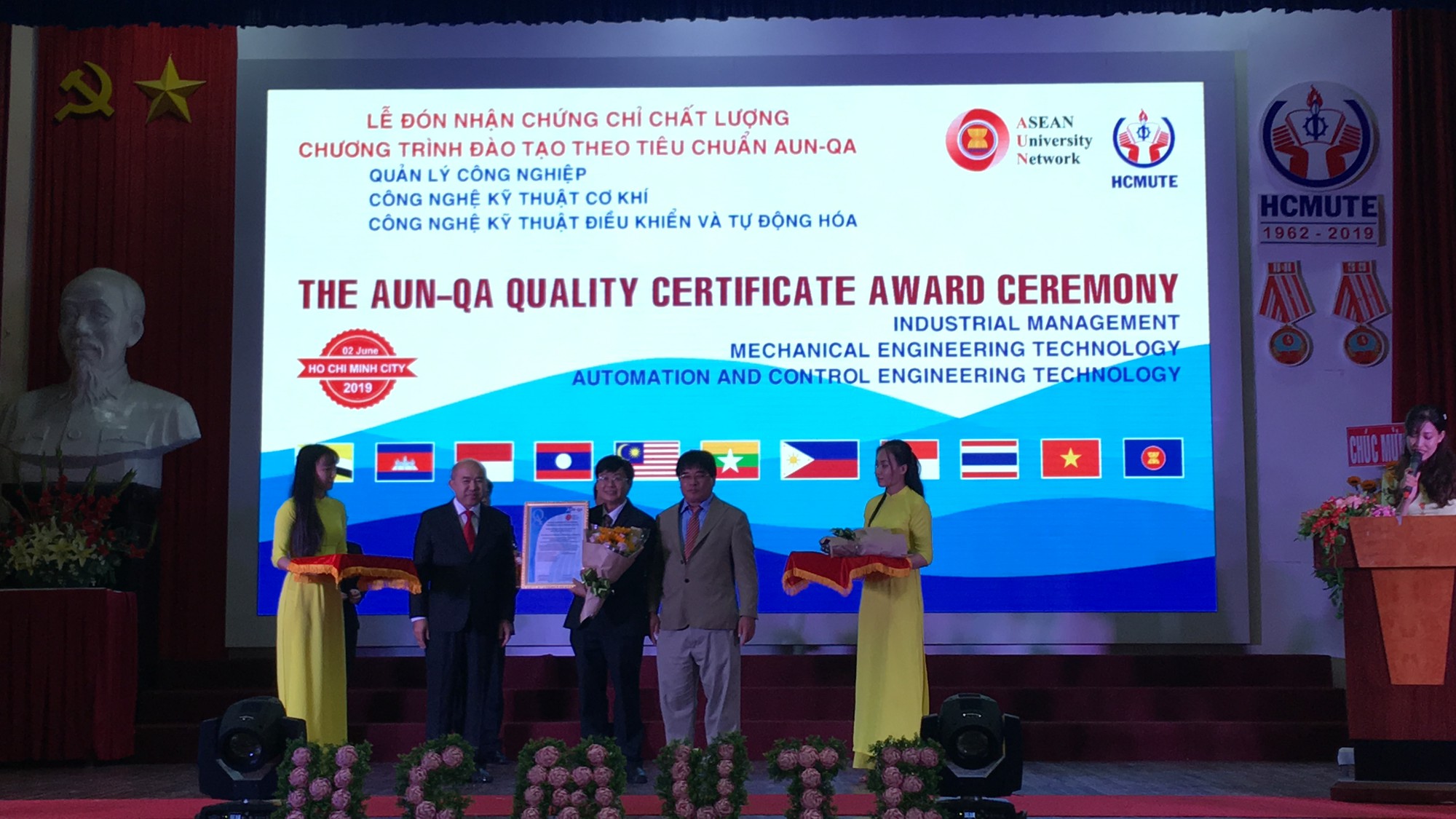Trường ĐH Sư phạm Kỹ thuật TP HCM có 11 chương trình đào tạo đạt chuẩn AUN-QA