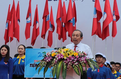 Ra quân Chiến dịch thanh niên tình nguyện hè 2019