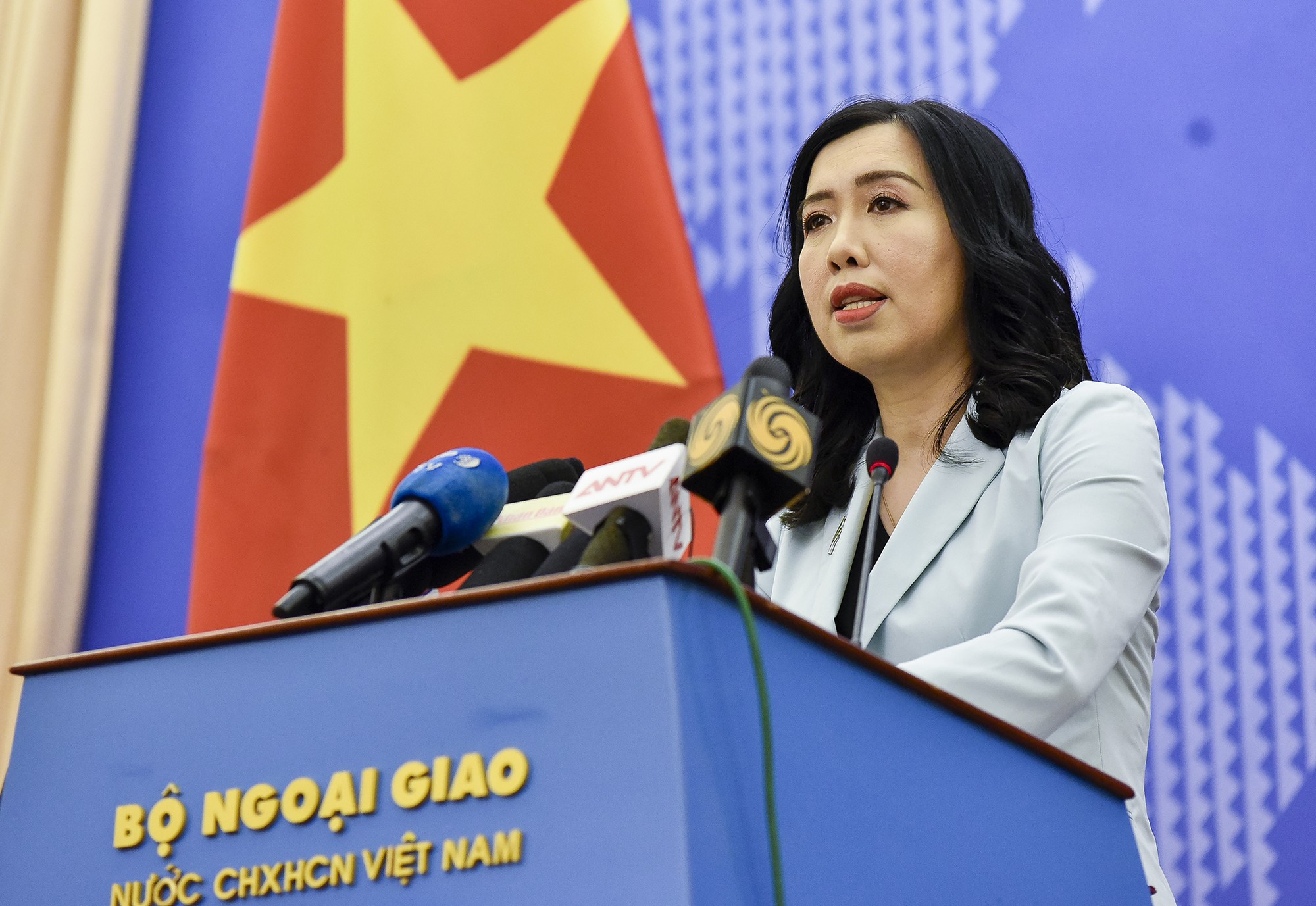 Người phát ngôn trả lời về thông tin hàng Trung Quốc "đội lốt" hàng Việt Nam xuất sang Mỹ