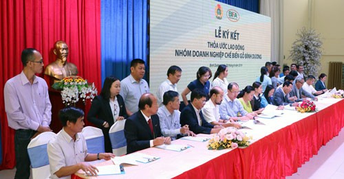 B&Igrave;NH DƯƠNG: Ổn định thu nhập, ph&uacute;c lợi cho c&ocirc;ng nh&acirc;n ng&agrave;nh gỗ - Ảnh 1.