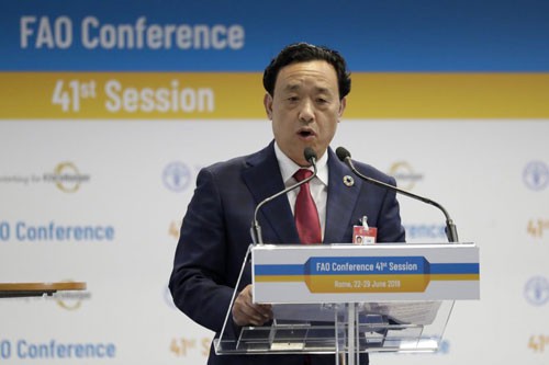 Tân Tổng giám đốc FAO là người Trung Quốc