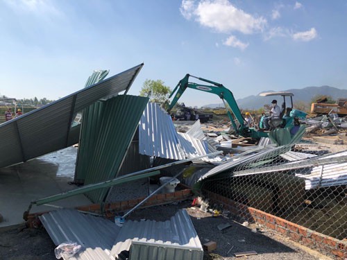 Cưỡng chế 109 căn nhà xây không phép ở Nha Trang