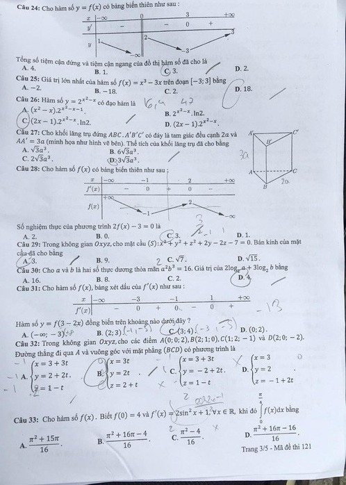Thi THPT quốc gia 2019: Thí sinh thở phào về đề thi toán - Ảnh 5.