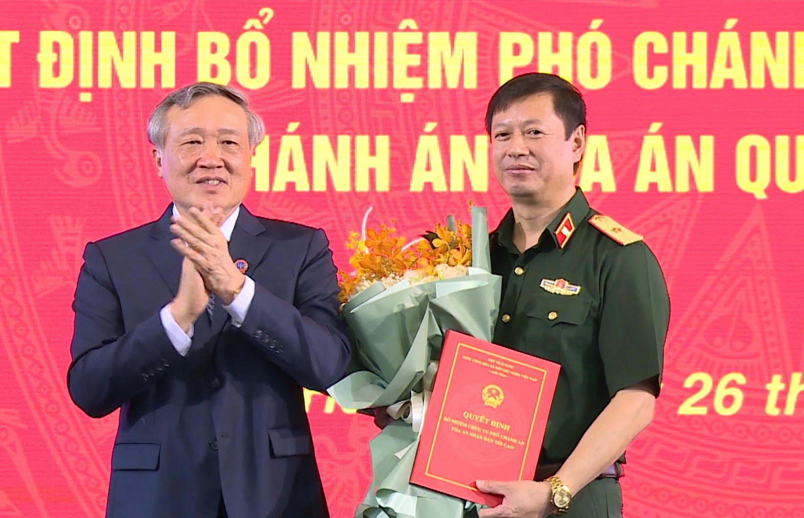 Thiếu tướng 50 tuổi làm Chánh án Tòa án Quân sự Trung ương