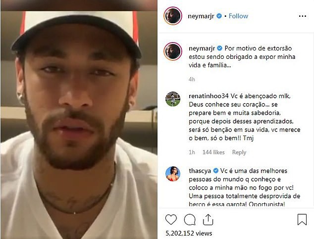 Người phụ nữ bí ẩn dọa khiến Neymar "thân bại danh liệt"