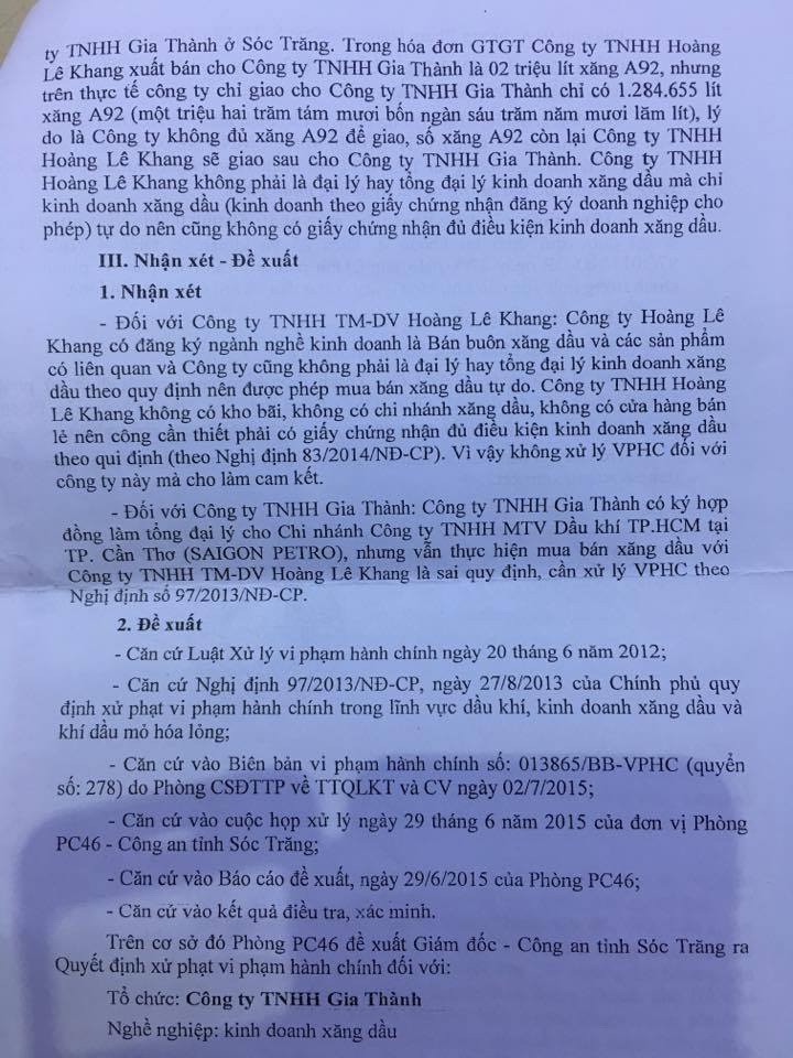Lật lại “phi vụ” mua bán 2 triệu lít xăng có liên quan đến đại gia Trịnh Sướng - Ảnh 4.