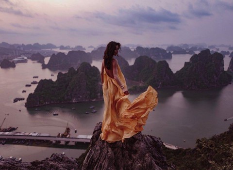Hành trình xuyên Việt của cháu gái tỉ phú Anh